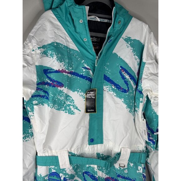 Tipsy Elves Retro Snow Suit Rip ‘N Sip Men's Size L NWT Defect - Picture 5 of 9